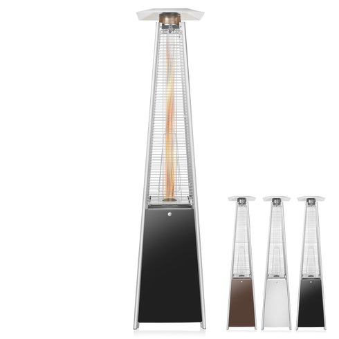 Outdoor Propane Gas Patio Heater with Wheels for Commercial and Residential Use
